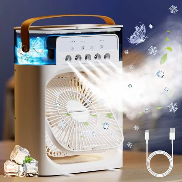 Ventilator portabil cu Aburi Gheata 3 in 1