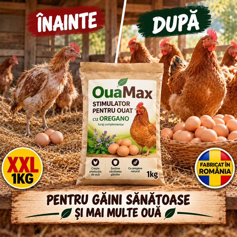 OuaMax – Stimulator pentru ouat cu oregano