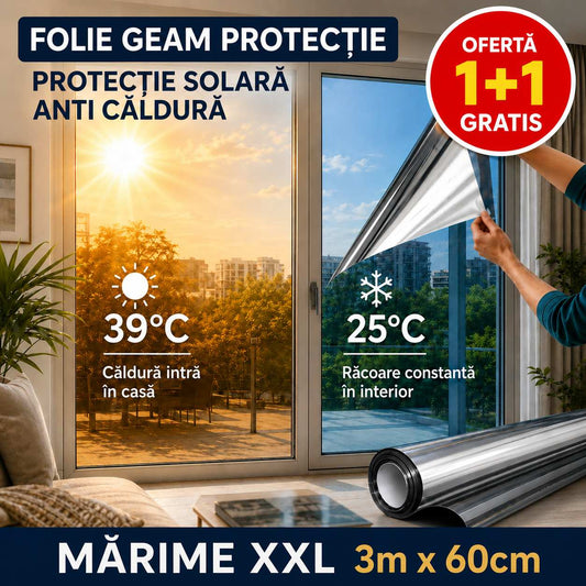Protectie solara Folie Oglindă XXL
